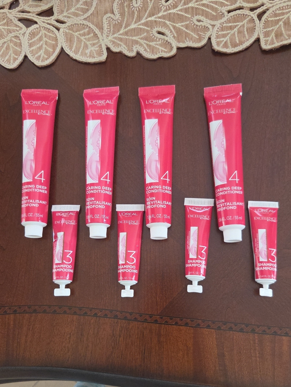 Excellence Pink Caring Deep Conditioner & Shampoo Duo